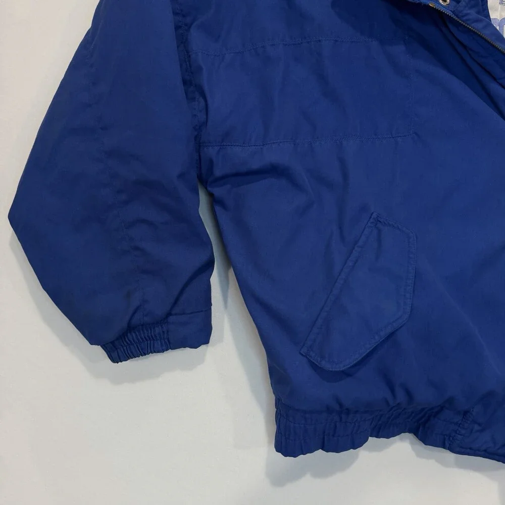 Vintage 80s Blue Stone Ridge N.Y. Paris Bomber Ski Jacket Sz XL Join The Winners